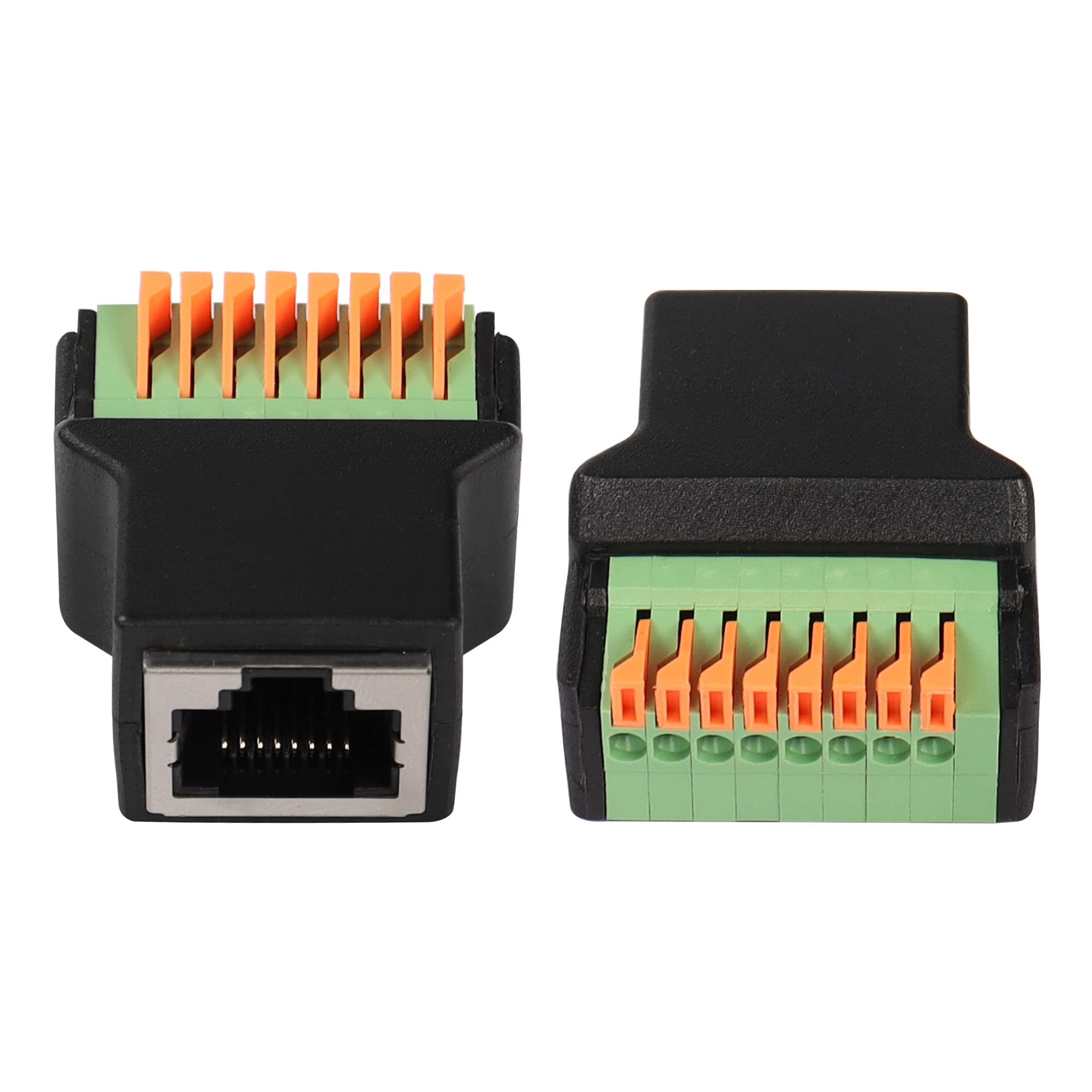 Amazon | QIANRENON RJ45 - 8ピン クイックコネクト はんだレス